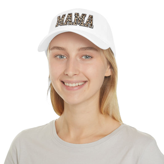 Mama Leopard Print Baseball Cap