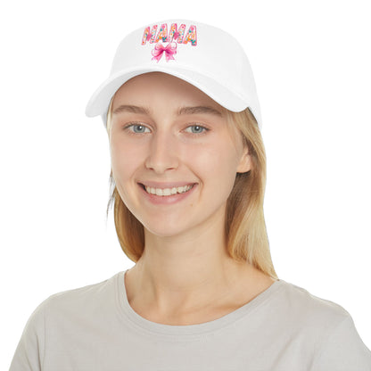Pink Mama Floral Ball Cap