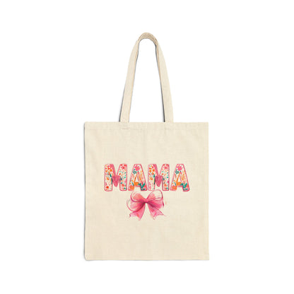 Mama Floral Tote Bag