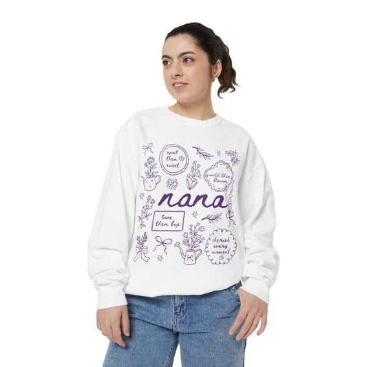 Nana Floral Sweatshirt