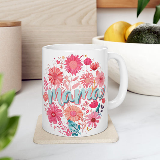 Mother’s Day Mama Floral Mug