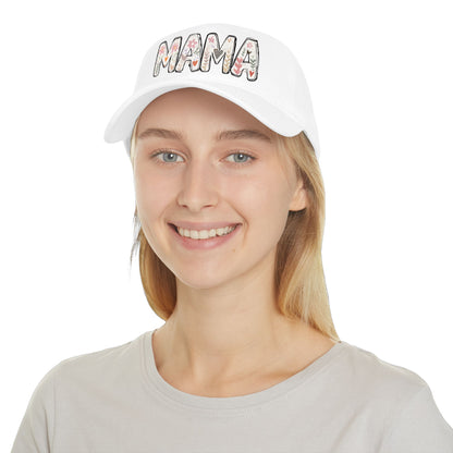 Mama Floral Low Profile Baseball Cap